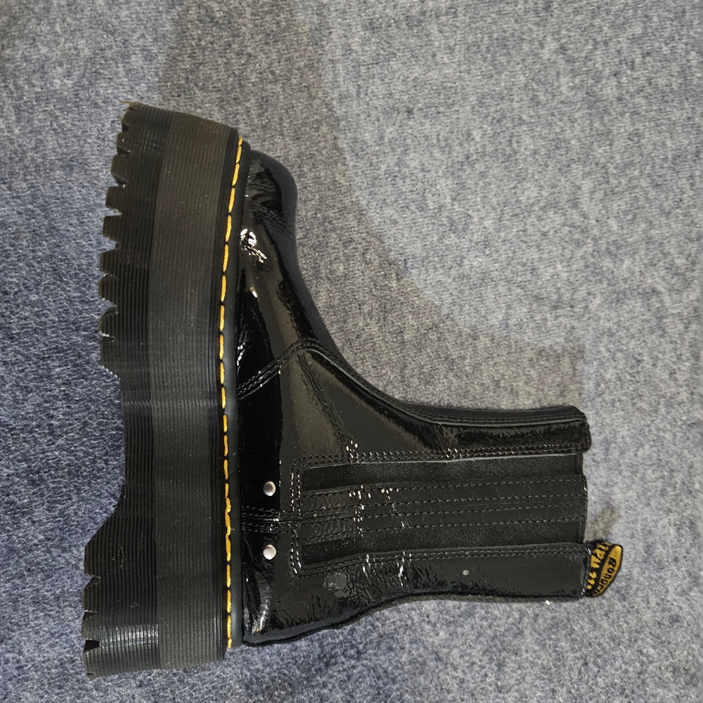 Dr. Martens Black Patent Leather Boots